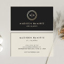 Search for monogram business cards corporate