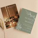 Search for spring summer fall winter wedding invitations minimalist