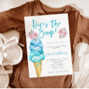 Search for mint green baby shower invitations Watercolor