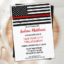 Search for firefighter graduation invitations Retirement