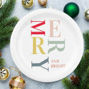 Search for merry and bright plates Script