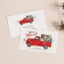 Search for moving announcement business cards Modern