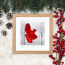 Search for cardinals in winter posters Nature