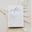 Search for newlywed advice cards Advice and wishes