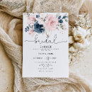 Search for navy bridal shower invitations watercolor