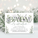 Search for snow baby shower invitations its cold outside