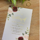 Search for burgundy wedding invitations modern