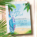 Search for surfboard baby shower invitations boy