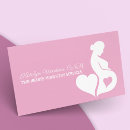 Search for woman silhouette business cards Midwife