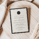 Search for monogram wedding invitations chic