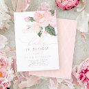 Search for watercolor floral baby shower invitations in bloom