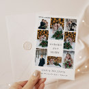 Search for newlywed holiday wedding announcement cards modern
