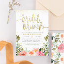 Search for floral bridal shower invitations brunch