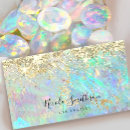 Search for shimmer business cards esthetician