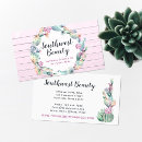 Search for cactus business cards Succulents