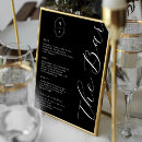 Search for menus Black and white