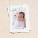 Search for birth announcement cards Minimalist