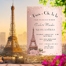 Search for paris invitations eiffel tower