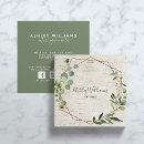 Search for geometric business cards Typography