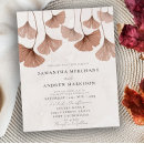 Search for earth tone wedding invitations Watercolor