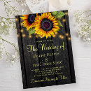 Search for sunflower wedding invitations Barn