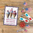 Search for funny 4th of july invitations Red white blue