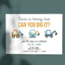 Search for construction truck birthday invitations Simple
