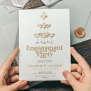 Search for engagement party invitations Champagne