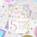 Search for rainbow butterfly invitations Girl