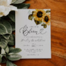 Search for sunflower bridal shower invitations Yellow