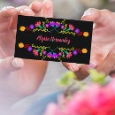 Search for floral business cards chic