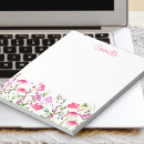 Search for floral notepads Pink