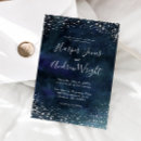 Search for blue and silver wedding invitations Watercolor