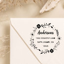 Search for floral stamps Modern calligraphy
