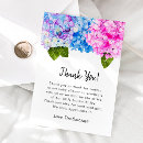 Search for hydrangea thank you cards Botanical