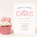 Search for pastel rainbow birthday invitations Magical