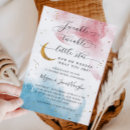 Search for twinkle twinkle little star gender reveal invitations How we wonder