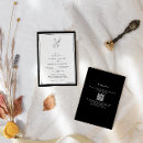 Search for dark and moody wedding invitations Qr code