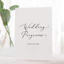 Search for program wedding signs Black and white