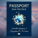 Search for passport invitations globe