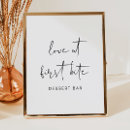 Search for buffet signs Black and white