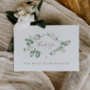 Search for eucalyptus thank you cards Elegant