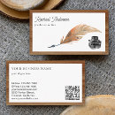 Search for writer business cards author