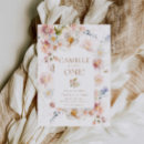 Search for garden 1st birthday invitations Boho chic