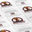 Search for construction business cards Interior design
