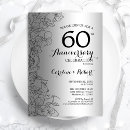 Search for 60th anniversary invitations Classy