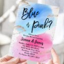 Search for he or she gender reveal invitations Gold