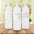 Search for wedding water bottle labels Thank you