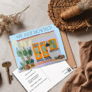 Search for desert moving announcement cards Southwest