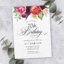 Search for 70th birthday invitations Seventy 70